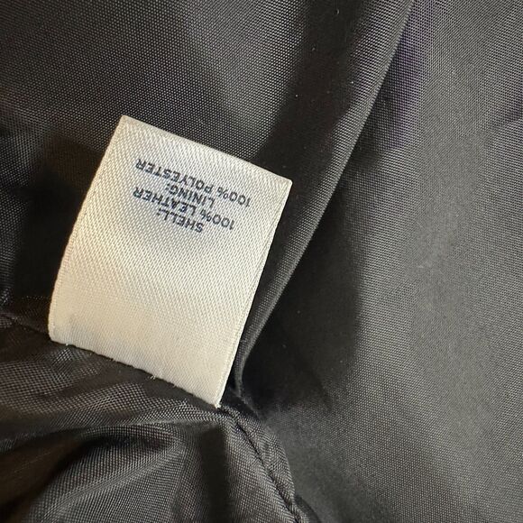 Caslon Classic Black Leather Jacket - Picture 8 of 9